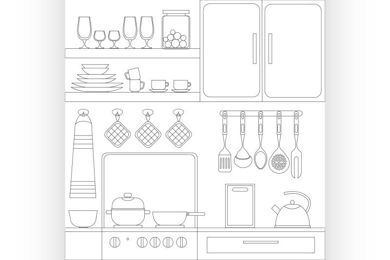 cooking-tools-and-items-set