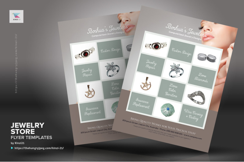 jewelry-store-flyer-templates