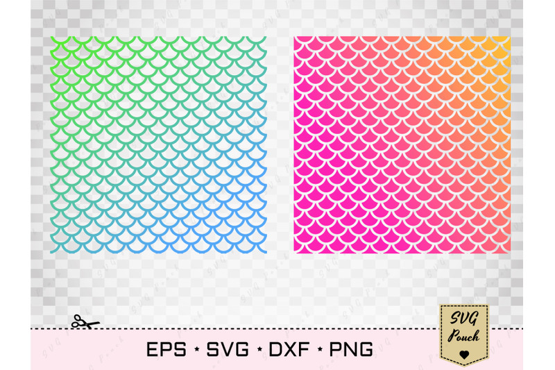 Download Mermaid Scales Pattern Svg By SVGPouch | TheHungryJPEG.com