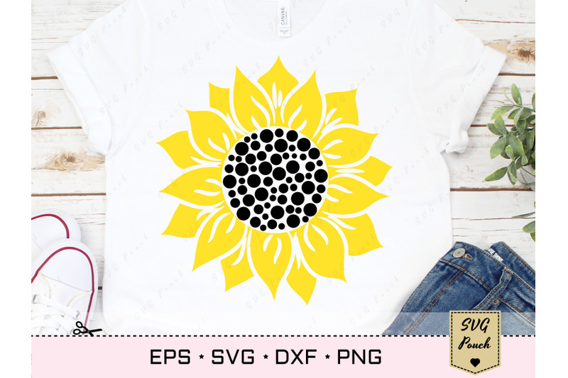 Free Free 154 Sunflower Svg Stencil SVG PNG EPS DXF File
