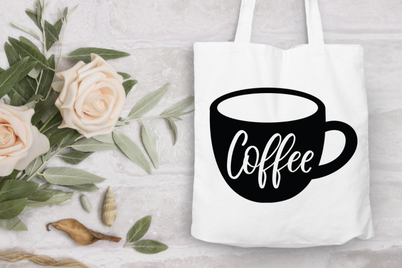 Download Coffee Bundle SVG Files, Coffee Cup, Coffee Heartbeat, Coffee Monogram By Doodle Cloud Studio ...