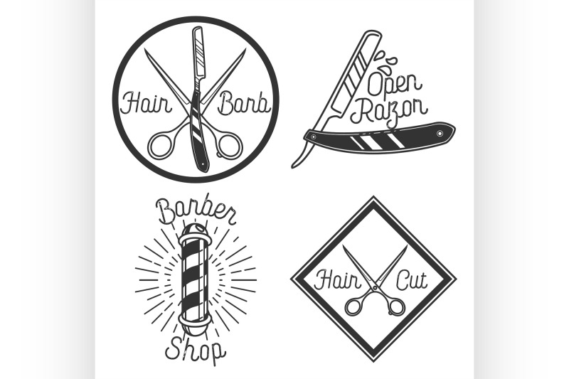 vintage-barbershop-emblems