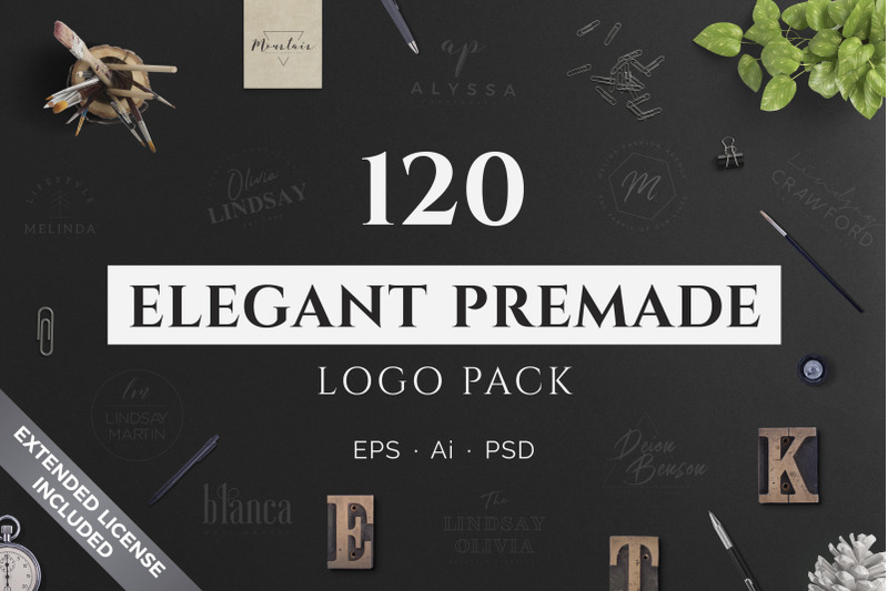 1200-premade-logos-mega-bundle