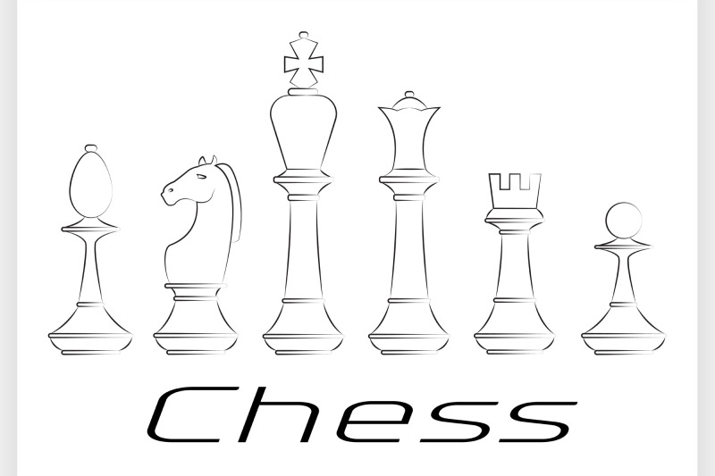 chess-board-game-icon-set