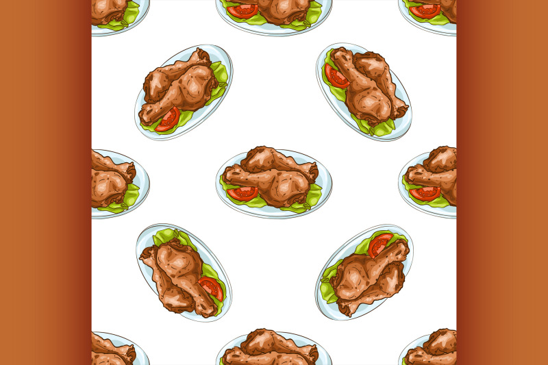 seamless-pattern-chicken-legs-scetch