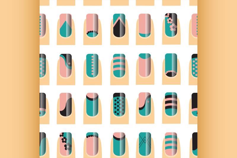 pattern-with-various-of-nail-designs