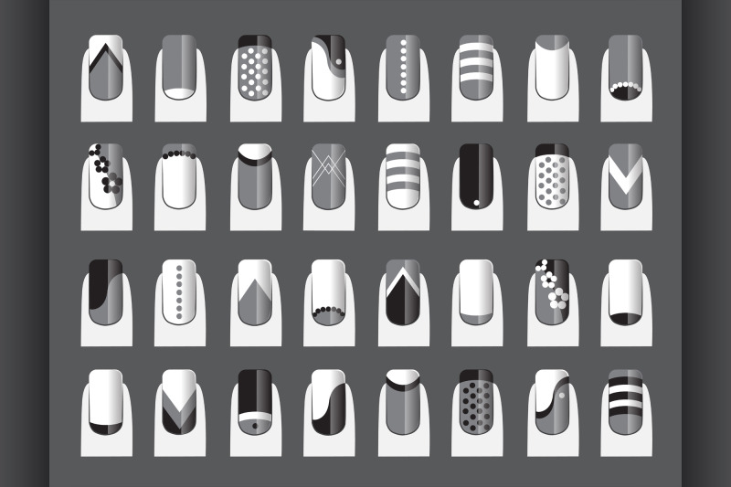 vector-illustration-various-of-nail-designs