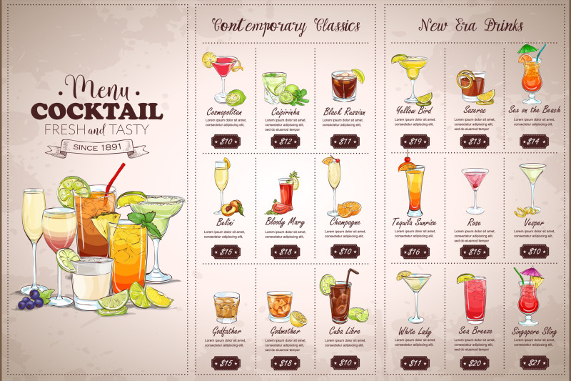 front-drawing-horisontal-cocktail-menu