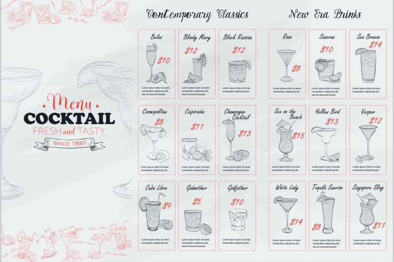 front-drawing-horisontal-cocktail-menu-design