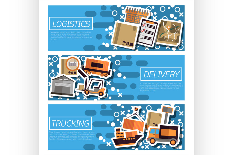 set-of-horizontal-banners-about-logistics
