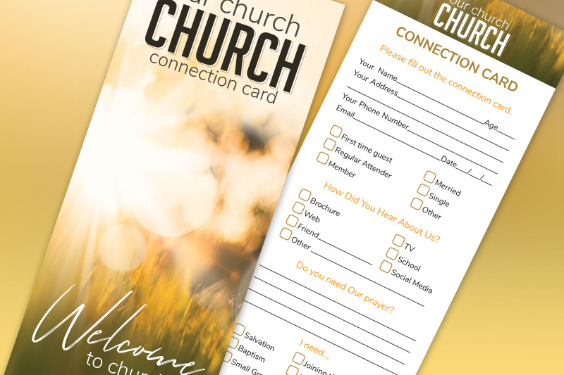 church-connection-card