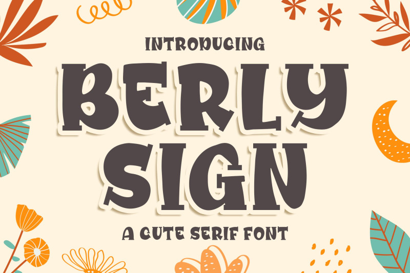 berly-sign-a-cute-serif-font