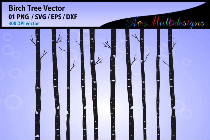 birch-tree-svg-vector