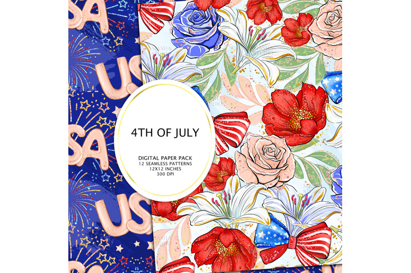 4th-of-july-digital-papers