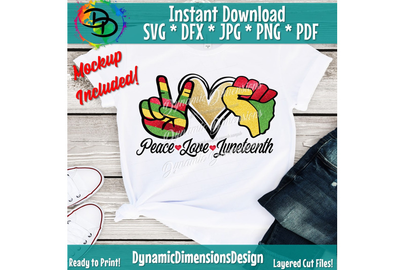 Download Peace Love Juneteenth, Freedom svg, Peace love svg, Black ...