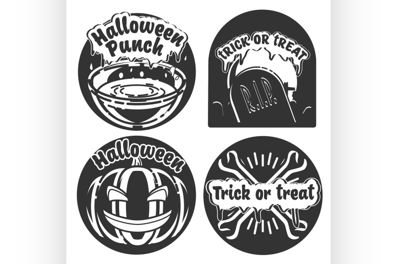 vintage-halloween-emblems