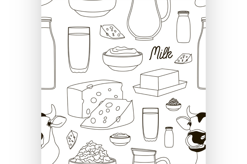 milk-set-pattern