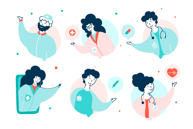 virtual-doctor-medical-illustrations