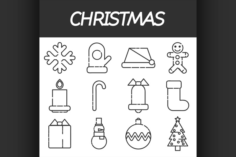 set-of-christmas-icons
