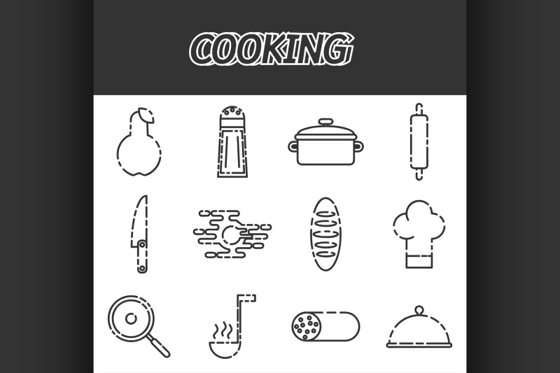 cooking-icon-set