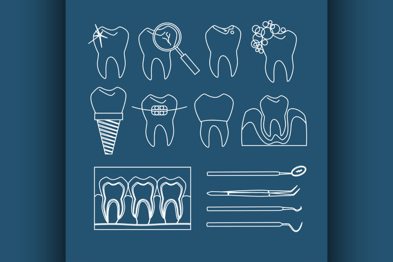 dental-tooth-icons