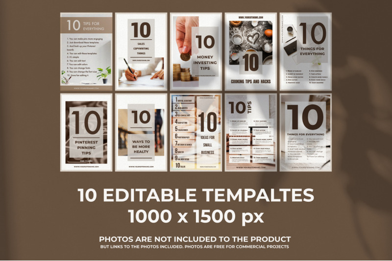 10-pinterest-editable-templates-10-pinterest-post-and-pins-with-list