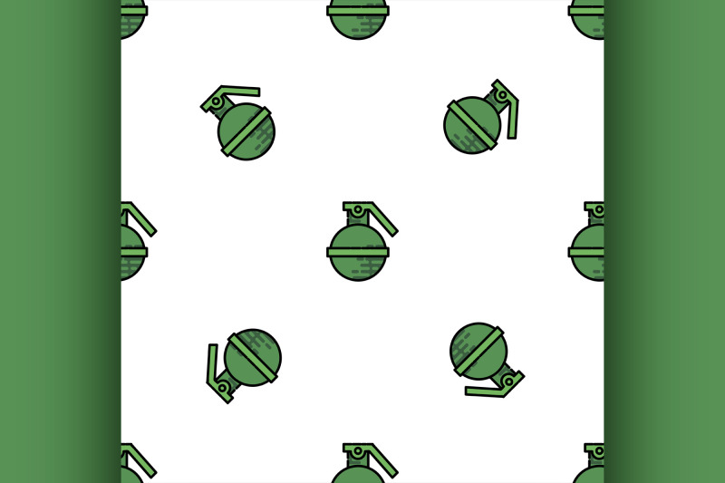 bomb-flat-icon-pattern
