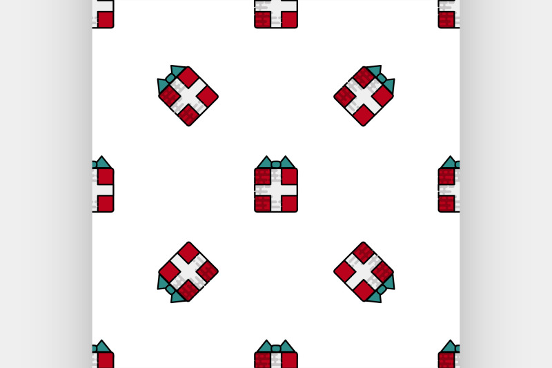 christmas-flat-icon-pattern