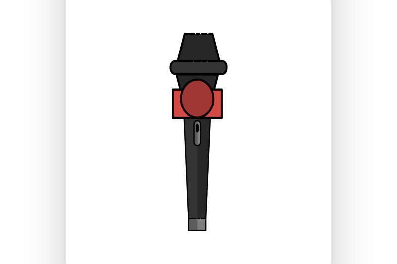 different-microphones-types-flat-icon-set