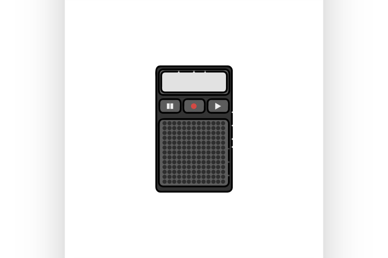 different-microphones-types-flat-icon-set