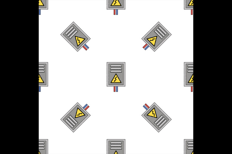 electricity-flat-icon-pattern