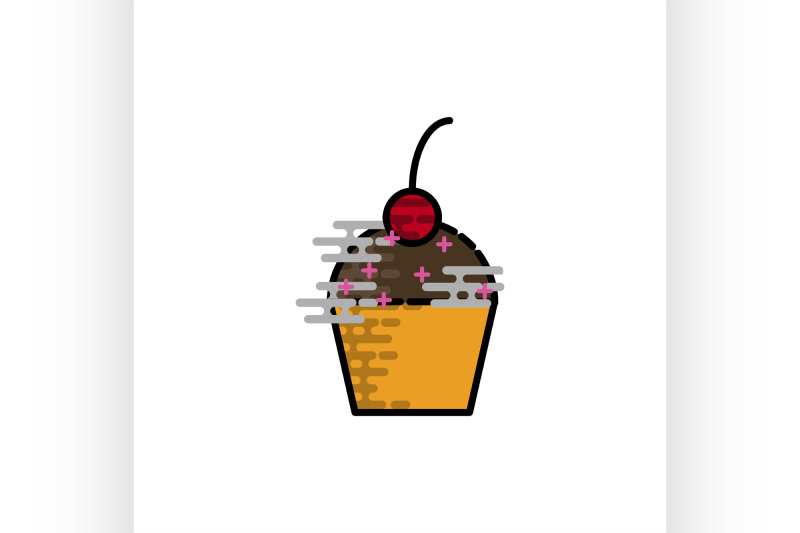 fast-food-flat-icon-set