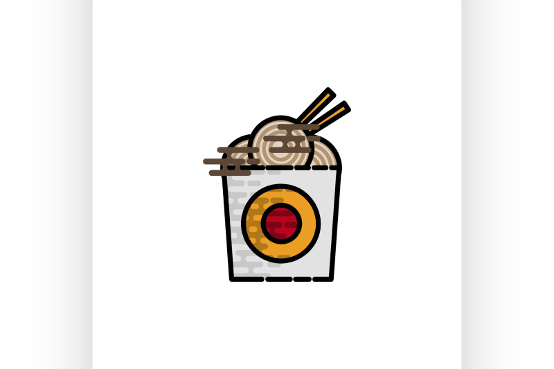 fast-food-flat-icon-set