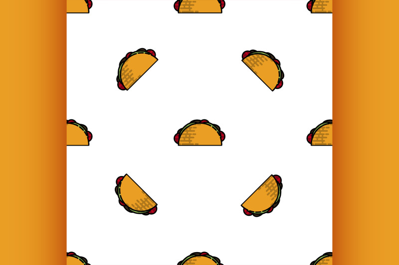 fast-food-flat-pattern