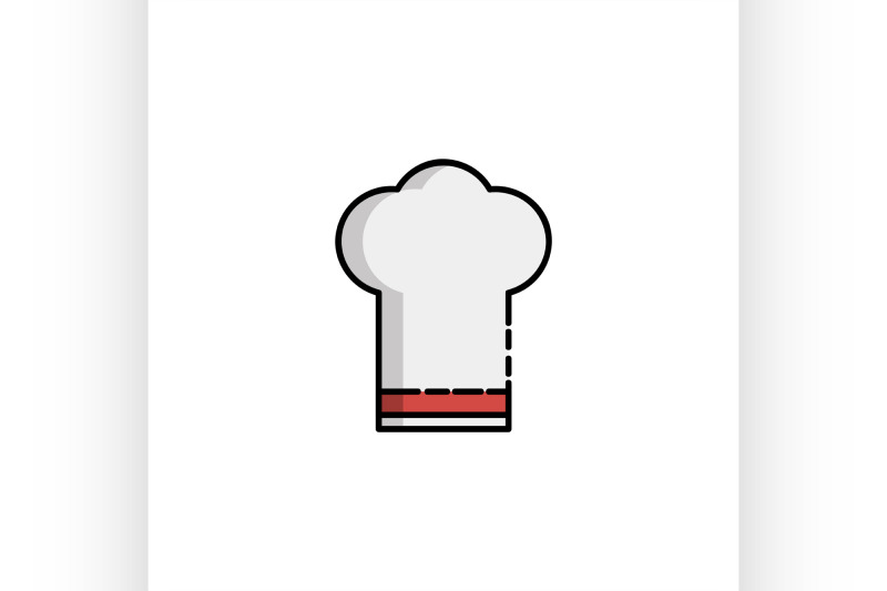 kitchen-flat-icon-cook-cap