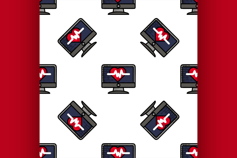 medical-flat-icon-pattern