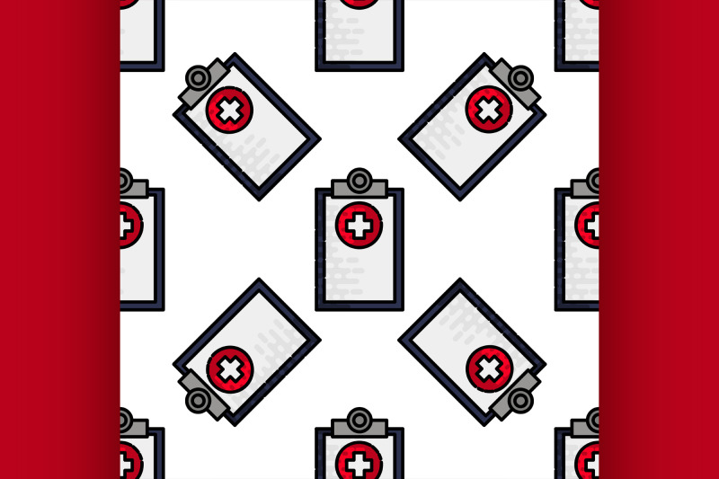 medical-flat-icon-pattern