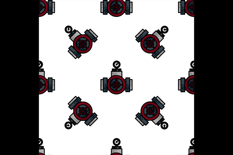 water-pipes-flat-icon-pattern