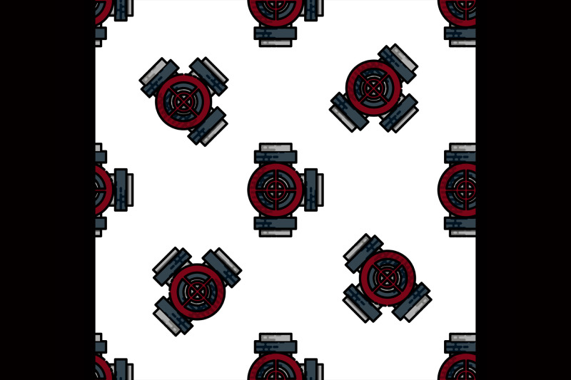 water-pipes-flat-icon-pattern