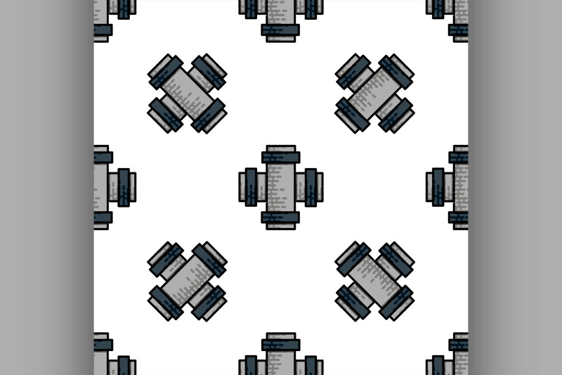 water-pipes-flat-icon-pattern