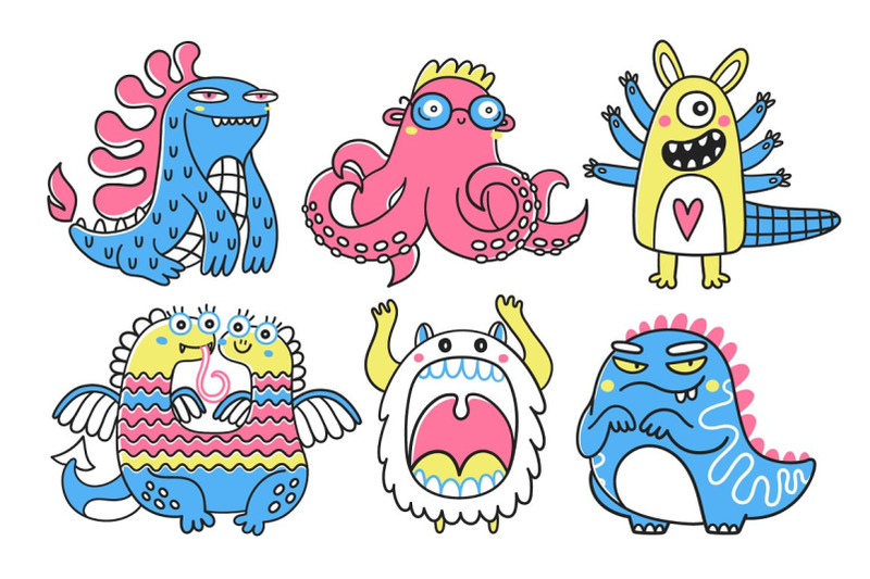 cute-monsters-collection