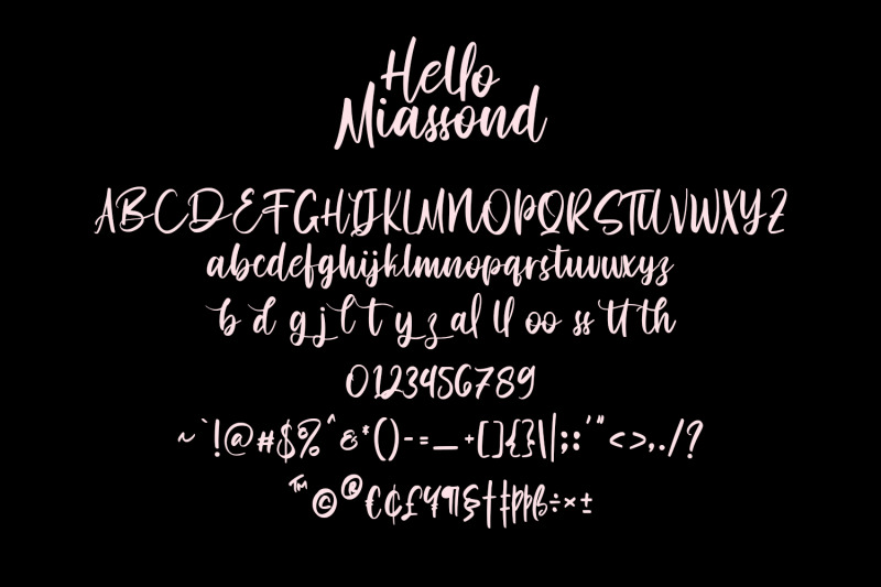 hello-miassond-casual-brush-font