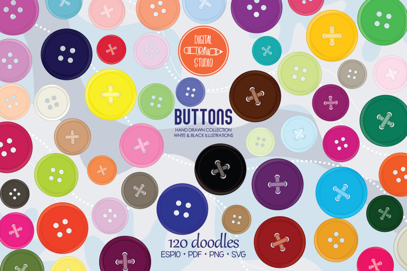 colored-button-rainbow-sewing-round-button-thread
