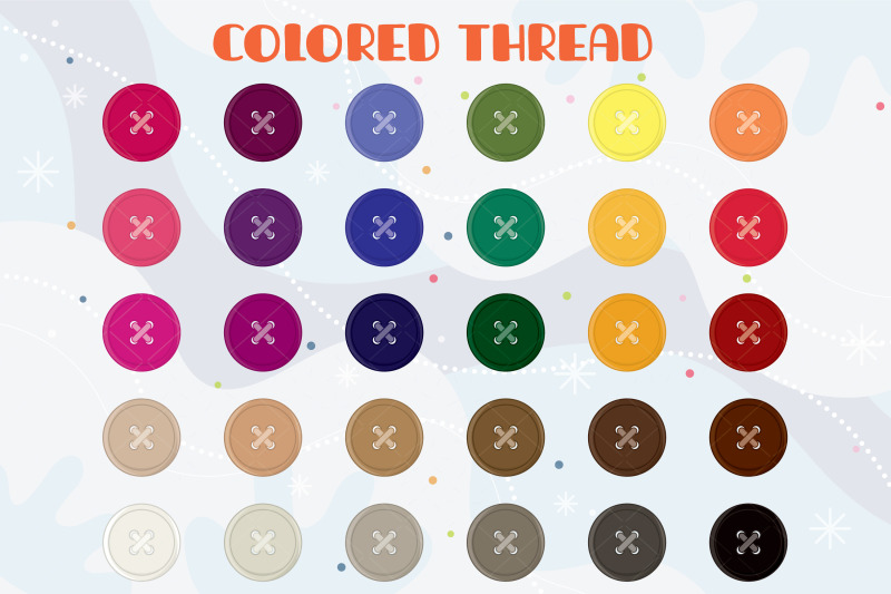 colored-button-rainbow-sewing-round-button-thread