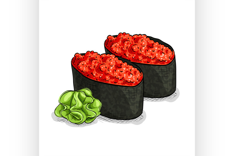 gunkan-red-tobiko