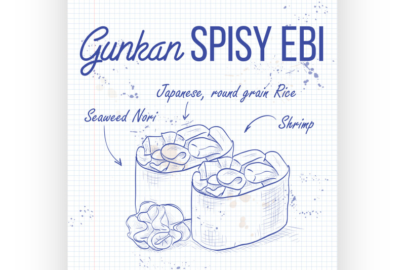 gunkan-spicy-ebi