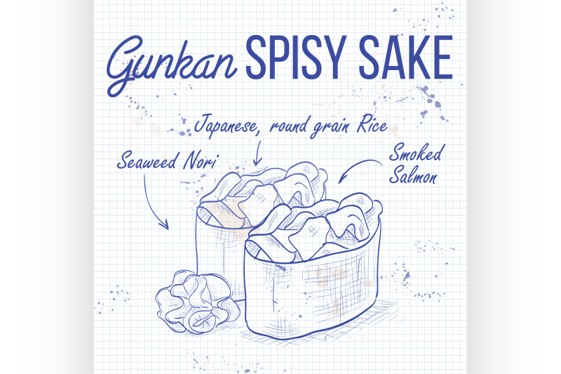 gunkan-spicy-sake