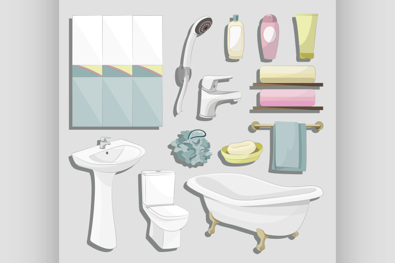 bathroom-icons-set