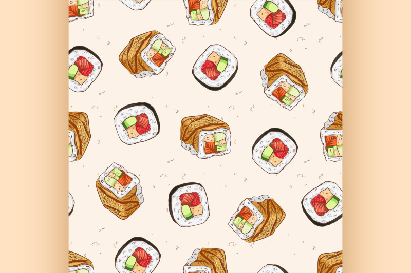 sushi-seamless-pattern