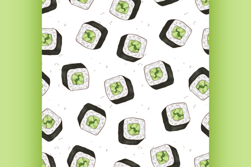 sushi-seamless-pattern